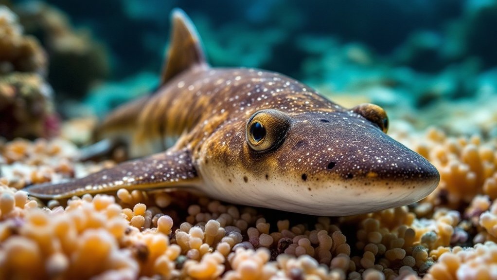 identificación de especies de tiburón bambú