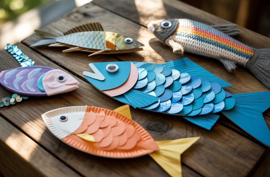 manualidades de peces para niños