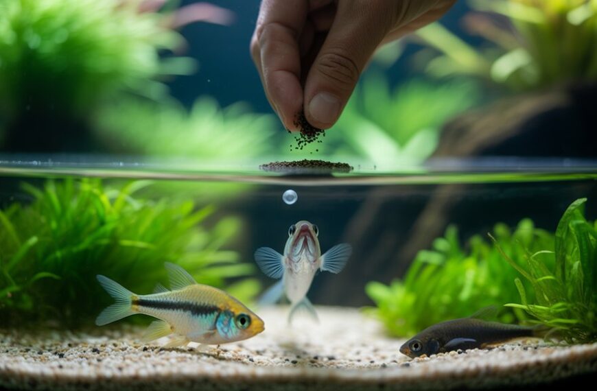 guía de alimentación de peces nutrición