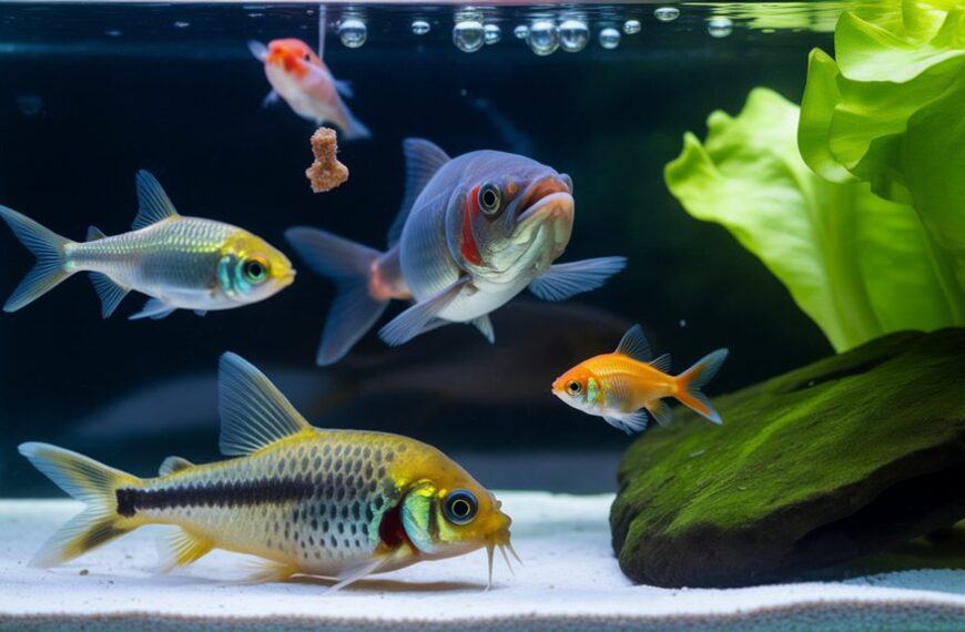 guía de peces omnívoros, carnívoros y herbívoros
