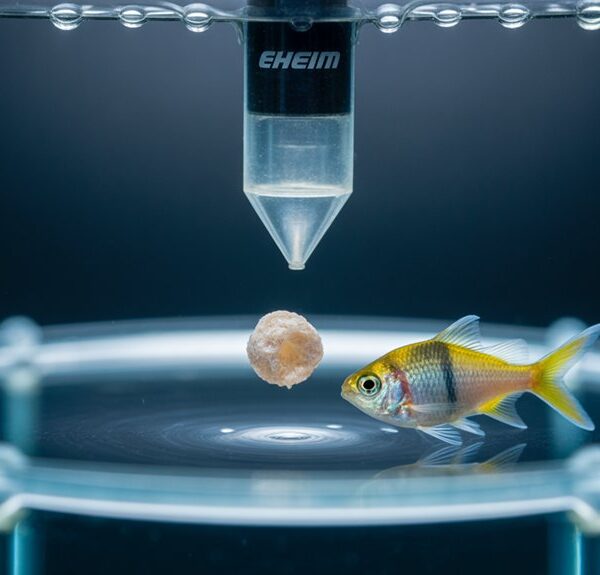 guía automática de alimentador de peces